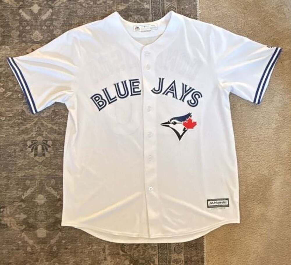 Majestic Toronto Blue Jays Josh Donaldson Cool Base MLB Jersey White Men's XL